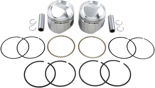 Wiseco K1608 Piston Kit - +0.030" - Big Twin