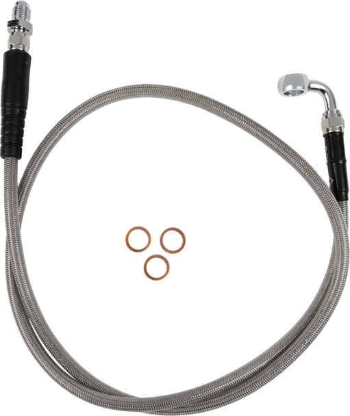 Moose Offroad N/A Stainless Steel Braided Clutch Line - Enduro 350/390/430/480