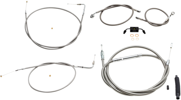 LA CHOPPERS LA-8211KT-13 CABLE KT SS 12-17 FXD ABS