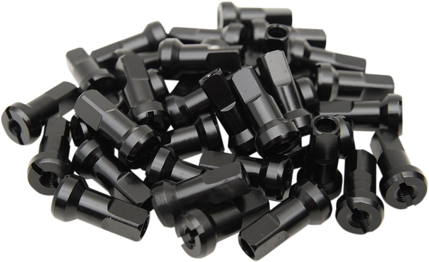 Moose Racing 24-910 Spoke Nipples - MX1 - Black - 9 Gauge - Set