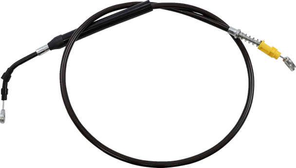 La Choppers LA-8056C16M Midnight Braided Clutch Cable - 21-22 Flh