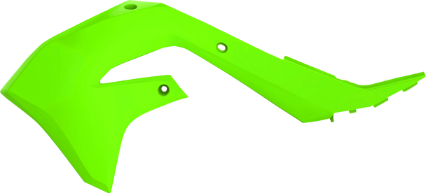 Polisport 8423400005 Radiator Cover - Lime Green - Kx 250/450 F
