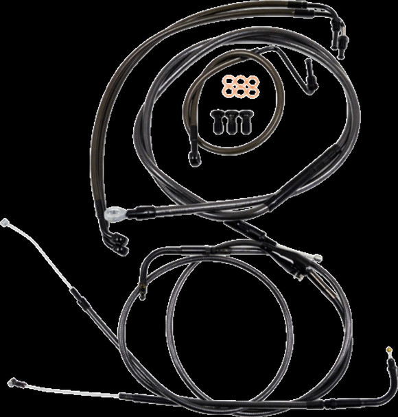 LA CHOPPERS LA-8051KT-13M CABLE KT MN12-14"FLHT ABS