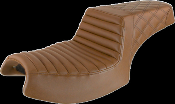 Saddlemen I20-06-176BR Step Up Seat Brown fits 2020 Indian Challenger