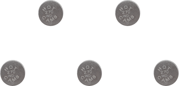 Hot Cams 5PK748270 Valve Shim - 7.48 x 2.70 - 5 pack