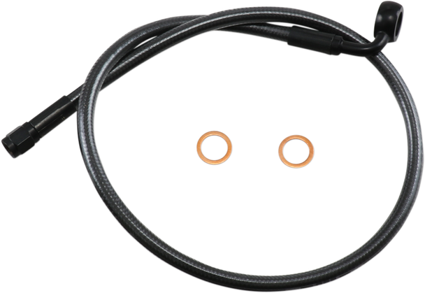 Magnum Shielding AS478026 Brake Line - 12mm-90° - 26" - Black Pearl