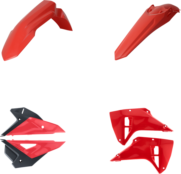 Acerbis 2986758211 Standard Body Kit - 25 Oem Red/Black - for Honda - Crf 25