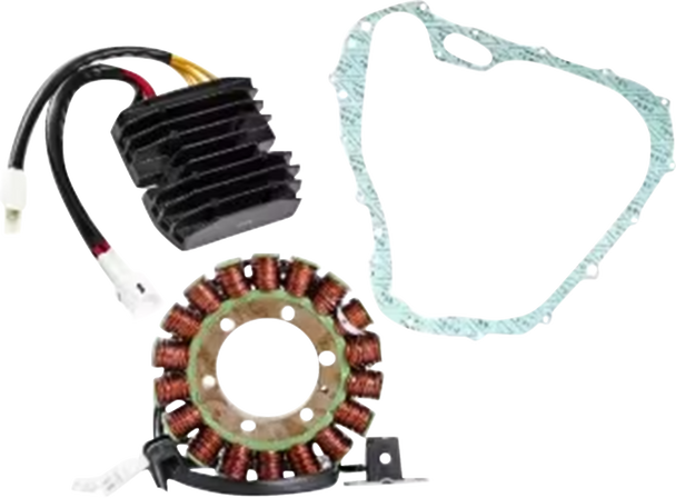RICK'S Motorsport Electric 99-313 Charging Kit - 05-07 LT-A700X KingQuad