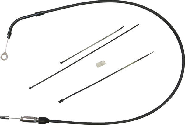 Drag Specialties 0652-2886 Quick Connect Clutch Cable - Upper - Black/Black
