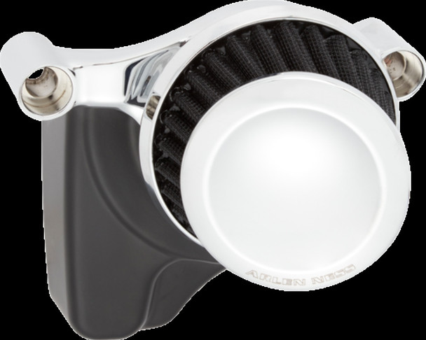 Arlen Ness Mini 22 Degree Chrome Air Filter Kit 17-21 Harley Touring Softail