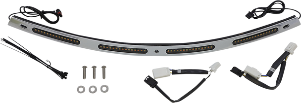Custom Dynamics CD-WT2-01-C Windshield Trim - Chrome