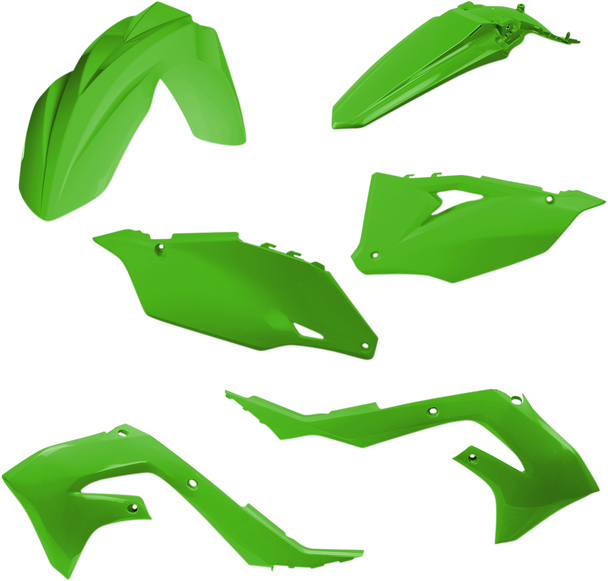 Acerbis Green Full Plastics Kit 19 FOR KAWASAKI KX 450