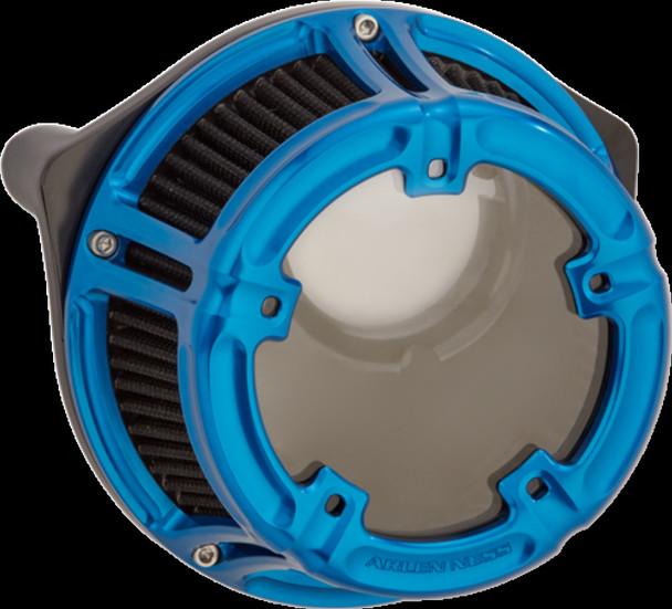 Arlen Ness Blue Method Air Filter Cleaner Kit 91-18 Harley Sportster XL XLC XLS