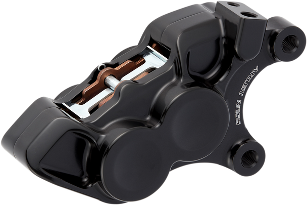 Arlen Ness 02-223 4-Piston Brake Front Caliper for 11.8in. Rotors - Black