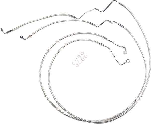 Magnum Shielding AS37036 Lower Brake Line - Sterling Chromite