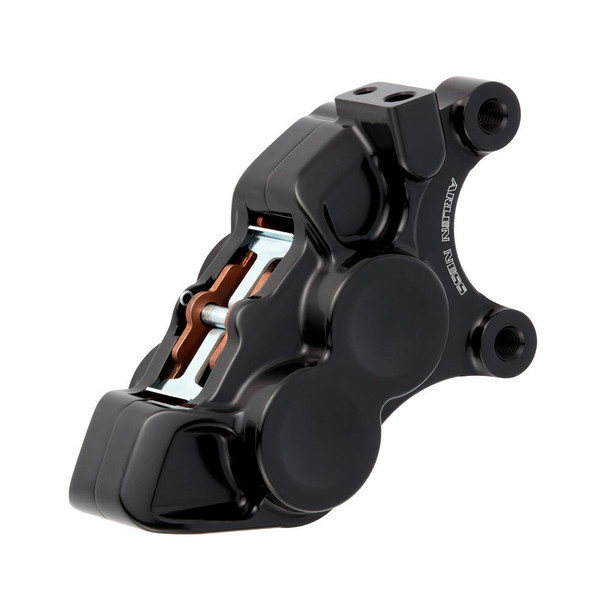 Arlen Ness 02-221 4-Piston Brake Front Caliper for 11.8in. Rotors - Black