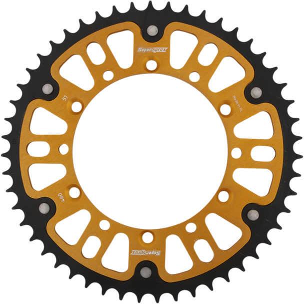 Supersprox RST-460-51-GLD Stealth Rear Sprocket - Gold - for Kawasaki/Suzuki