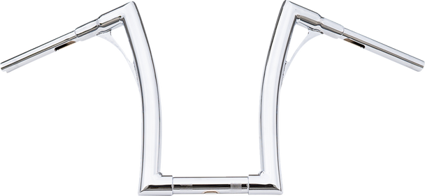 Kodlin USA KUS30105 Super Fat Flowbar Handlebar - 1-1/2" X 17" - Chrome