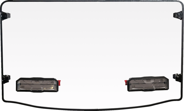 Seizmik 50-50495KIT Windshield - Vented - Pioneer 1000