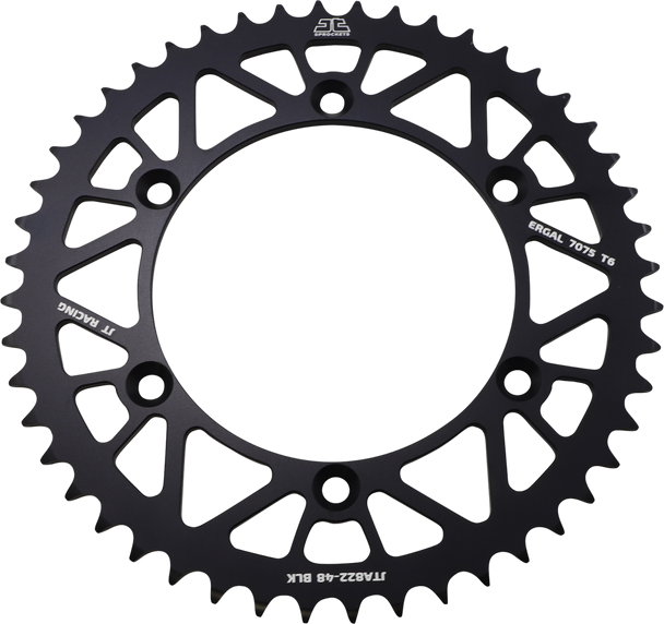 JT Sprockets JTA822.48BLK Rear Sprocket - Black - 48 Tooth