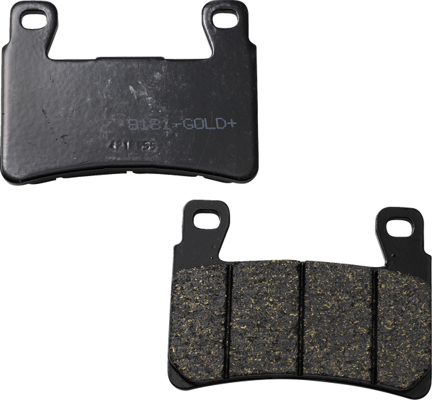 Lyndall Racing Brakes Llc 8181G Gold Plus Brake Pad - Front