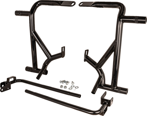 Burly Brand Sa-3013-002 Rear Brawler Kit - Sub Assembly - Black - Touring