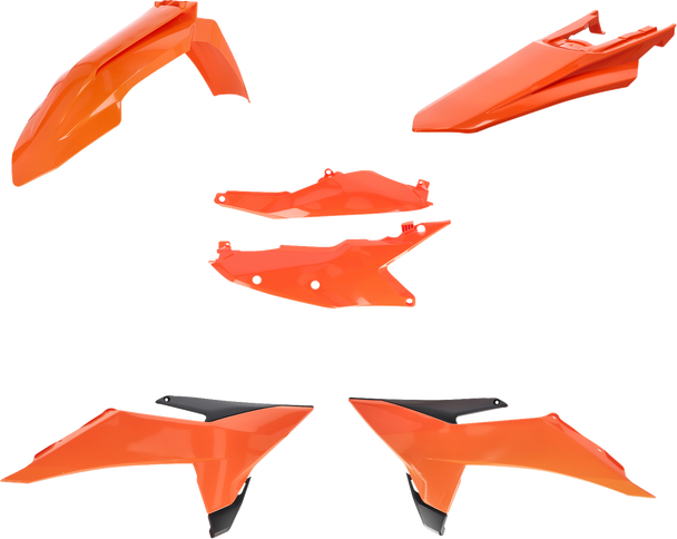Acerbis 2986808211 Standard Body Kit - 25 Oem Orange/Black - for Ktm - SX/XC 25