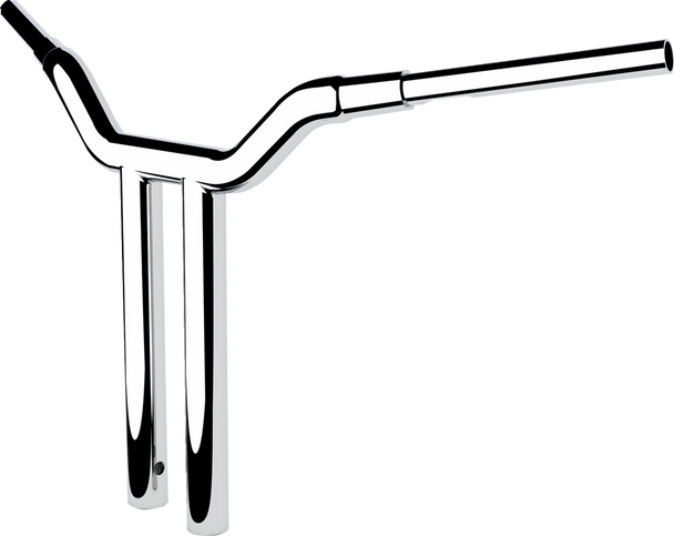 La Choppers La-7345-16 1-1/2" Kage Fighter T-Bar - 16" - Chrome