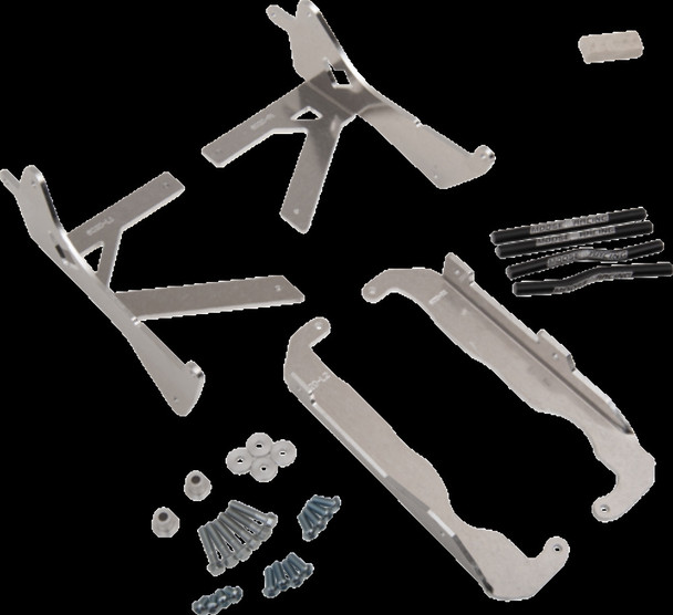 MOOSE RACING HARD-PARTS 1901-0803 BRACES RADIATOR HON 250