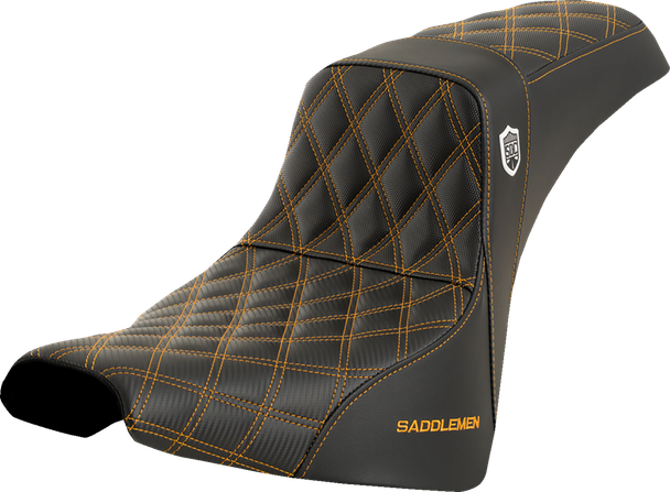Saddlemen SC81830GOL Pro Series SDC Perf Seat - w/o Backrest - FXBB/FXST 18-23