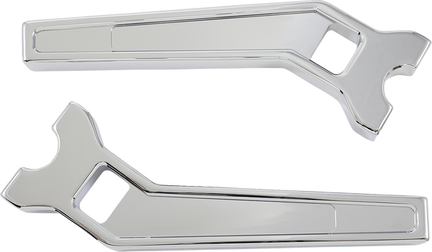 La Choppers La-7481-10C Performance Risers - Pullback - 10" X 1-1/4" - Chrome
