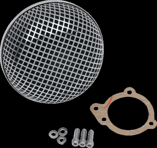 Drag Specialties Bob Retro-Style Air Cleaner Kit for S&S Super E/G Carburetor