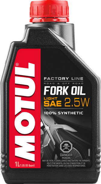 Motul 114441 Very Light Factory Line Fork Oil - 2.5W