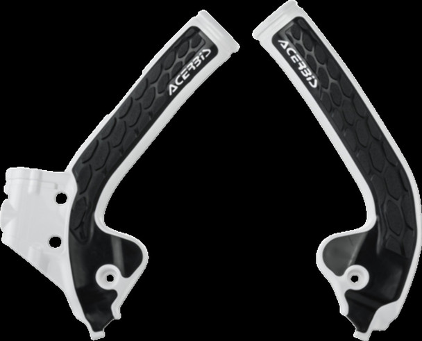Acerbis X-Grip Frame Guards White/Black - Fits: For Husqvarna TC 85 2018