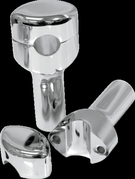 LA CHOPPERS LA-7406-04 RISERS HEFTY SMOOTH 4" CH
