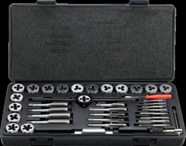 MOOSE RACING HARD-PARTS 3801-0280 TAP & DIE METRIC 40PC