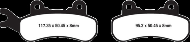 EBC FA683R BRAKE PAD SINT FA683R