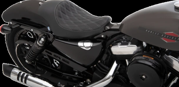 DRAG SPECIALTIES SEATS 0804-0745 SEAT 3/4 SOLO DDSLV YNYL