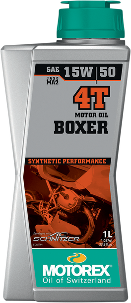 Motorex 308240 4T Boxer Oil - 15W-50 - 1L