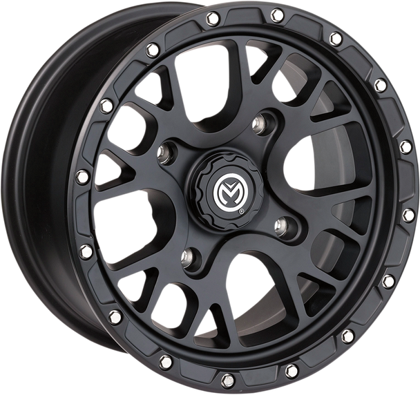 Moose Offroad 545X Wheel Black - 14x7 - 4/136 - 4+3