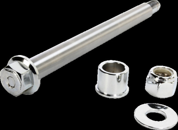 Drag Specialties Chrome Front Axle Kit for Harley FXSTS Springer 00-06