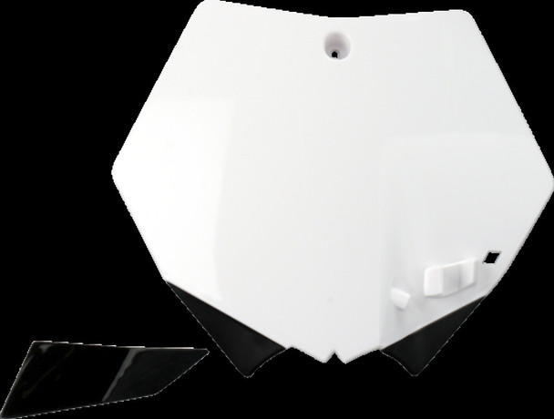 Acerbis Front Number Plate - White