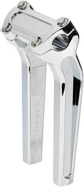 THRASHIN SUPPLY CO. TSC-9525-3 RISER 9.5" PULLBACK CHR