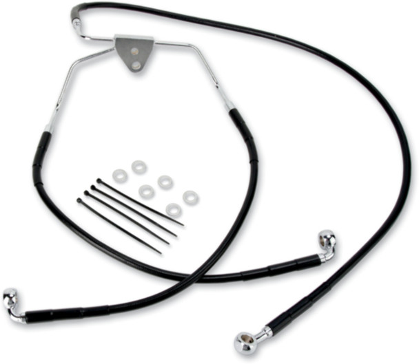 DRAG SPECIALTIES 1741-2513 LINE BRK FR 08-13FL BL+10