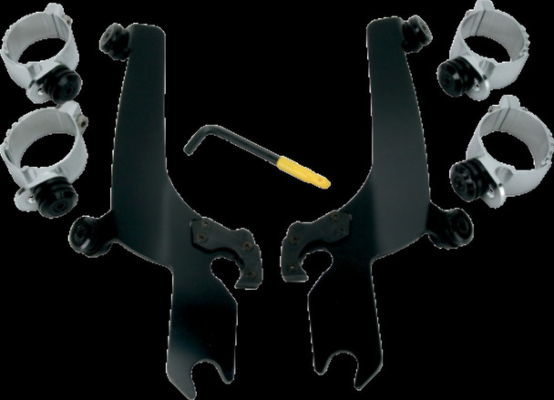 Memphis Shades MEB8929 Mount Kit Trigger Lock Sportshield HD Black