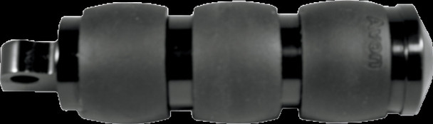 Avon Grips Black Velvet Air Folding Footpegs FP-AIR-96