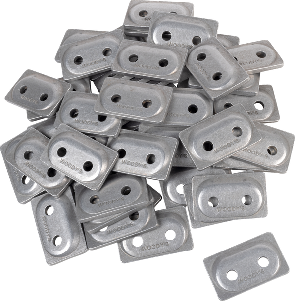 WOODY'S ADA2-3775-B ANG 2 HOLE BKR 5/16 48P
