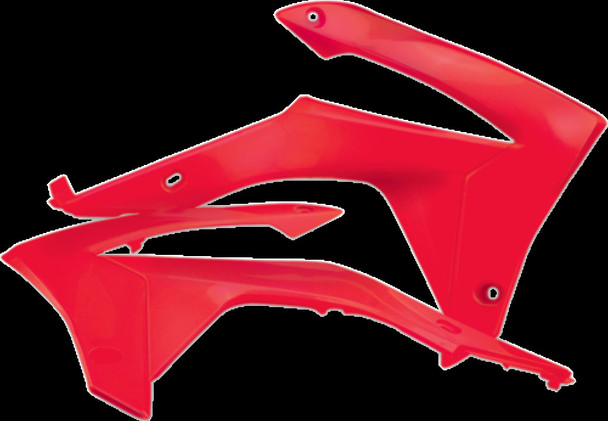 Acerbis Red Radiator Shrouds 13-16 FOR HONDA CRF450R 14-17 FOR HONDA CRF250R