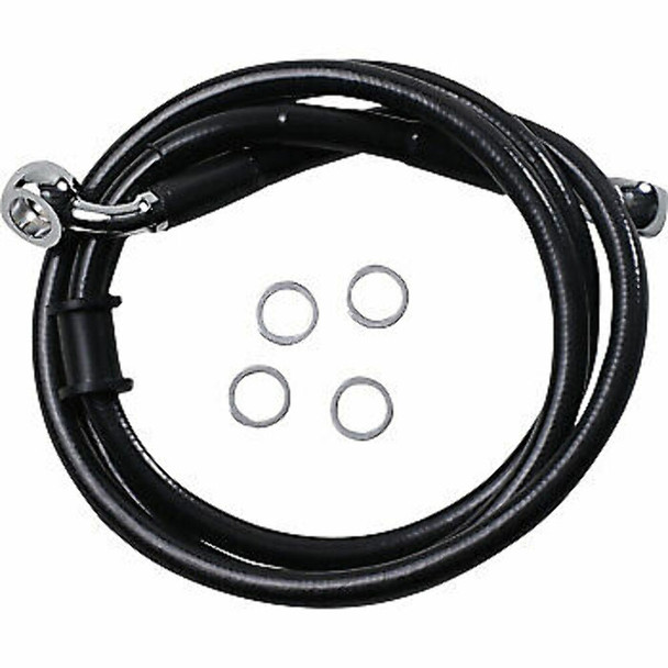 Drag Specialties 1741-5839 Brake Line - XL '18+ - Black