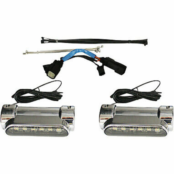 CUSTOM DYNAMICS CD-CB-AW-SS6-C LIGHT GUARD 10-13FLHX CHR